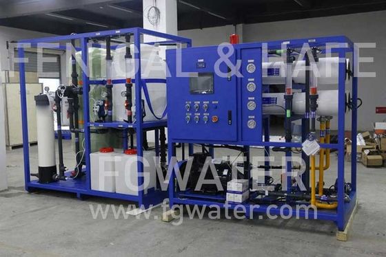 Water Purifying 60000GPD Seawater Reverse Osmosis System