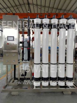 SS316L 1600TPD Ultrafiltration Water Treatment System