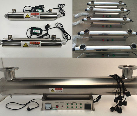 185nm 1000TPH Water Disinfection Equipment , Ultraviolet Water Treatment System