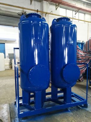 450000 Grain Ion Exchange Water Purification System , Mixed Bed Deionizers