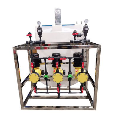 220V Auto Chemical Dosing System Diaphragm Metering Pump