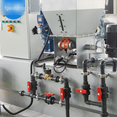 8000L/H PAM Polymer Dosing Unit For Wastewater Treatment