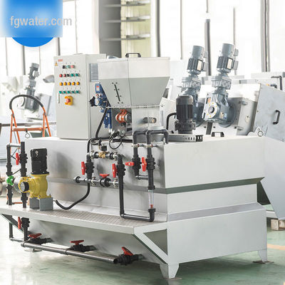 8000L/H PAM Polymer Dosing Unit For Wastewater Treatment