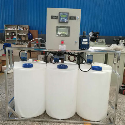 500L PE Tank Automatic Chemical Dosing Unit With Mixer Dosing Pump