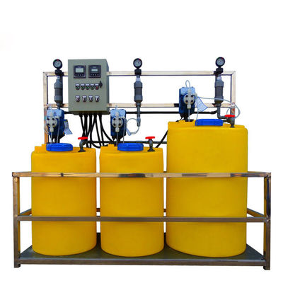 1000L PE Tank Auto Chemical Dosing System With Metering Pump