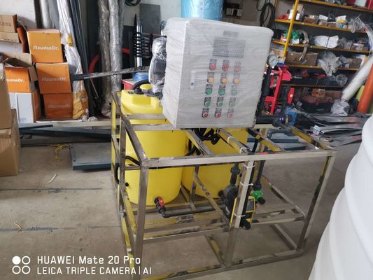 1040x1370mm Auto Chemical Dosing System , PE Dosing System With Agitator