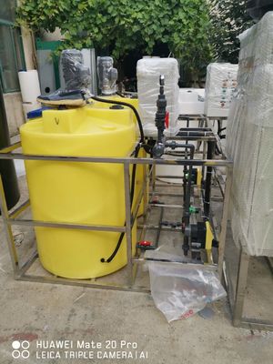 1040x1370mm Auto Chemical Dosing System , PE Dosing System With Agitator