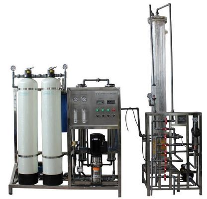 7.5KW Purified Water Treatment System , Boiler Feed Water Treatment Plant