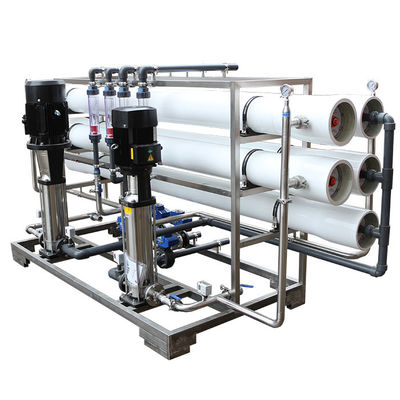 6TPH Reverse Osmosis Water Treatment System , Industrial Reverse Osmosis Water Filter System