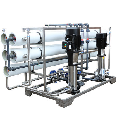 6TPH Reverse Osmosis Water Treatment System , Industrial Reverse Osmosis Water Filter System