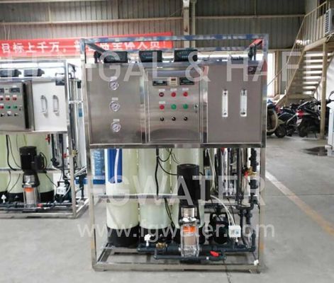 Water Purification 6000LPH Brackish Water RO Plant