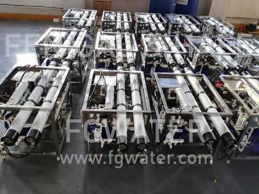 NSF Boat Use 10000GPD 98% SWRO Desalination System