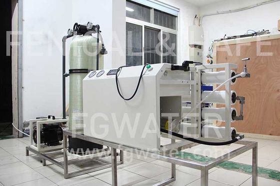 1100LPH 45000mg/L Sea Water Reverse Osmosis System