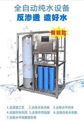 Skid Mount Reverse Osmosis Water Treatment Equipment 100m3/H