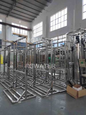 4.0KW/H 4000LPD Seawater Reverse Osmosis PLC Control