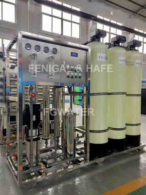 380GPD Sea Water Reverse Osmosis Desalination System Skid Mount