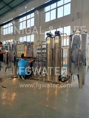 Oem Commercial Advanced Reverse Osmosis Water Treatment System 1-2m Mega Million Gpd