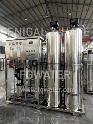 Microprocessor Based Control Panel Processor Commercial Ro Water Filter System 9000GPD