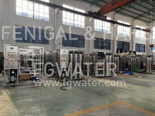 Plc Reverse Osmosis Water Treatment System Purification Filtration Cnp Pump