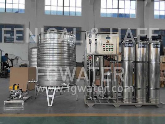 Hotel Membranes 6000gpd Reverse Osmosis Water Treatment Plant