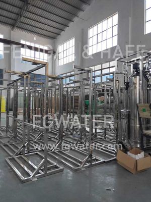 Hotel Membranes 6000gpd Reverse Osmosis Water Treatment Plant