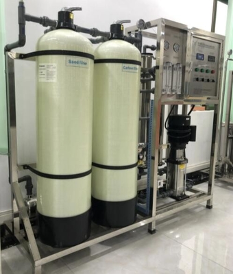 Carbon Steel Ro Ce Reverse Osmosis Water Treatment System 1000l/H