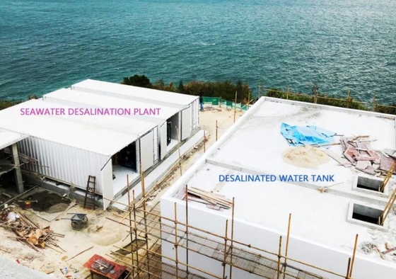 Seawater Desalination 50tpd Reverse Osmosis Water Filtration System Ce