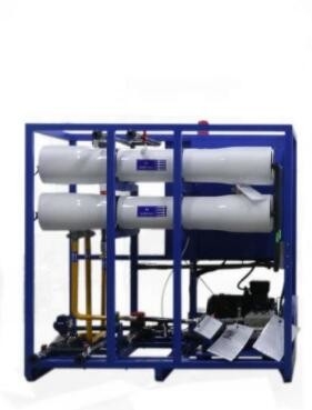 50 Ton Per Day Cat Pump 400v Seawater Desalination Plant