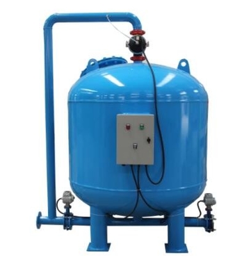Bypass Filtration Shallow Sand Multimedia Filter Water Treatment 5-12m/H Maximum 15m/H