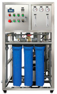 250L/H 1.7kW-220-240V Brackish Water Reverse Osmosis Water Plant With 3 Stage Sediment Filters
