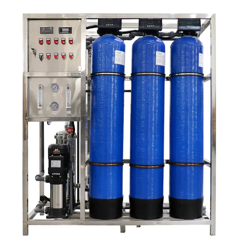 250 LPH 3xFRP Tanks Small Reverse Osmosis Water Filter System