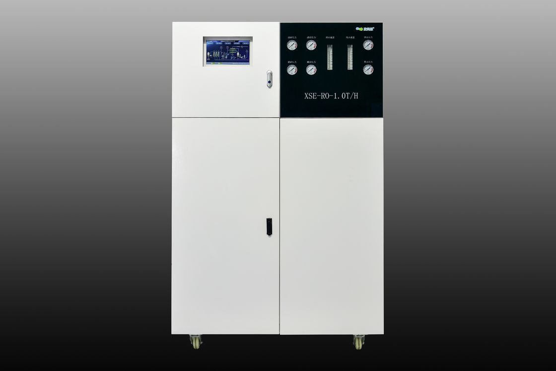 3T/H 304 Stainless Steel Reverse Osmosis Water Plant Plus And Play Pre-engineered Design
