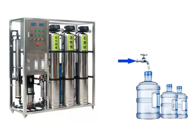 PRO-SD8080/15 1.5TPH Brackish Water Reverse Osmosis System SS304 Skid 3.0kW Fast Lead Time