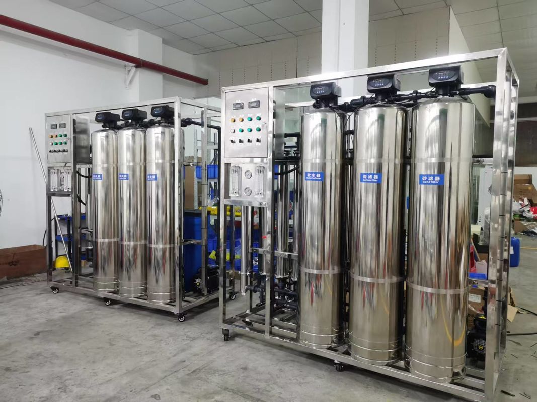 PRO-FT8080/20 2TPH Brackish Water Reverse Osmosis System SS304 Skid 3.0kW Fast Lead Time