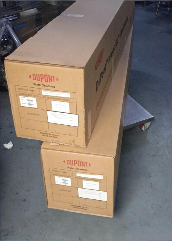 Landfill Leachate Treatment DOW UF Membranes SFP-2880XP / SFD-2880XP PVDF Module 77 m2 Chemical Resistant