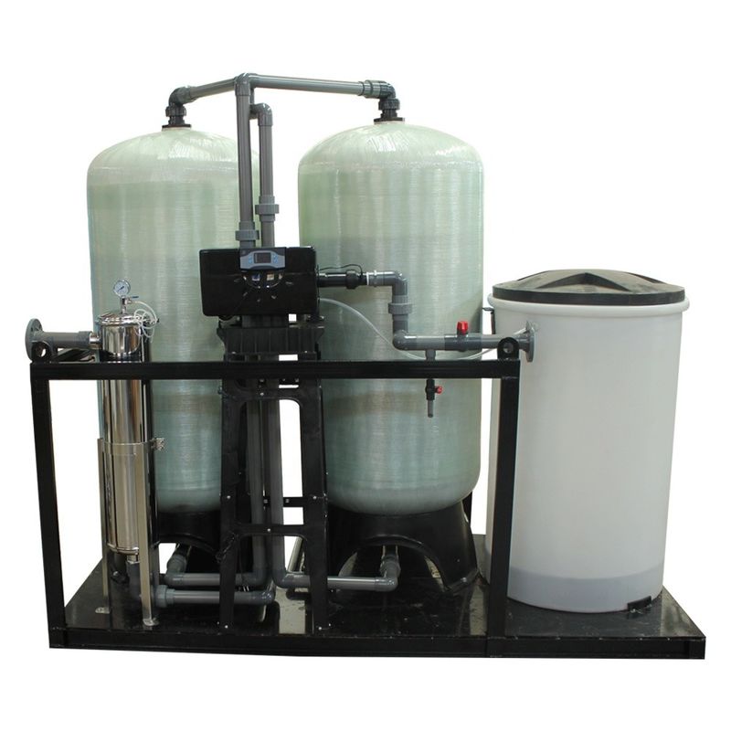 Boiler Feed 10m3/H Ion Exchange Water Treatment System