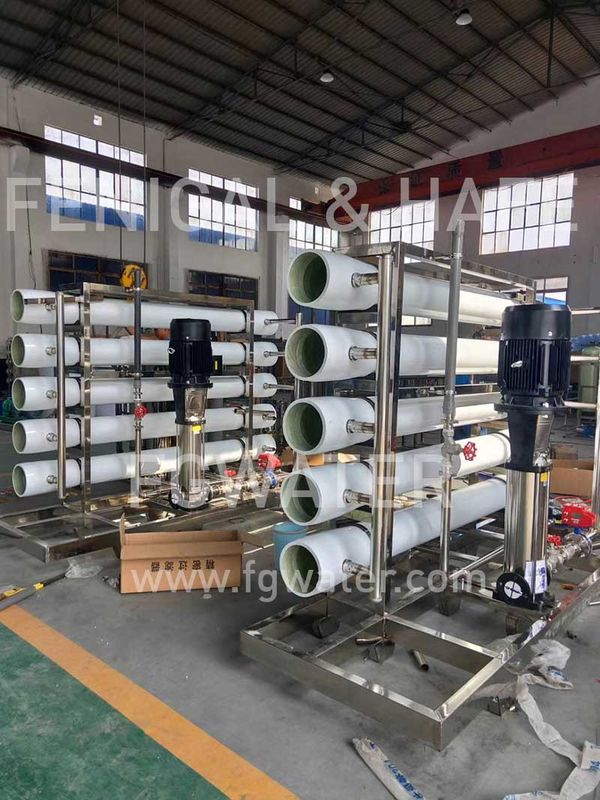 25TPD Reverse Osmosis Water Treatment System , RO Water Treatment Equipment