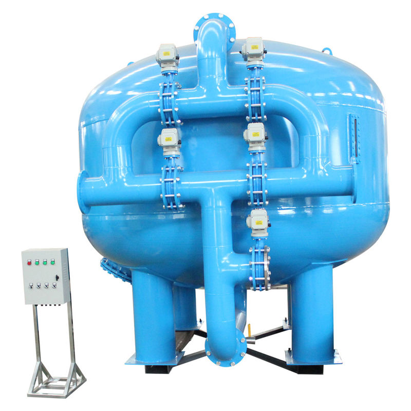 250m3/H Industrial Sand Filters Water Treatment Reduce Solid Particles