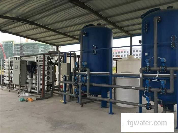 7.5KW Purified Water Treatment System , Boiler Feed Water Treatment Plant