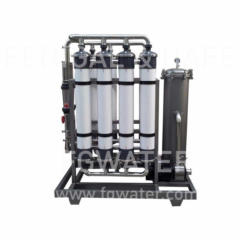 50TPH Ultrafiltration Water Treatment System , 20ft Containerized UF Water Treatment Plant