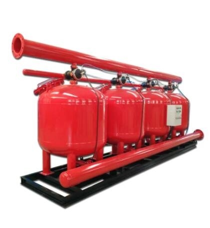 Bypass Automatic Backwash Sand Filter In Cooling Tower Circulating Industrial Water