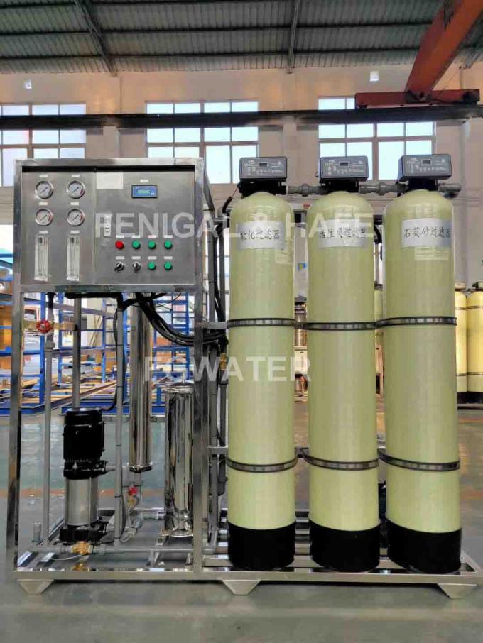 100TPD Electronic Seawater Reverse Osmosis For Boiler Feed Water