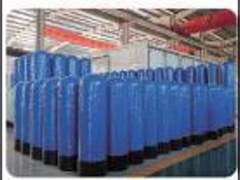 Fiber Reinforced Plastic Filter Tank 1254 φ300×1400mm 2.5” Thread, 1.6-2.28 T/H