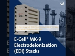 35 Gpm Veolia MK-9 EDI Stack Ultrapure Water For Solar Photovoltaics And Green Hydrogen